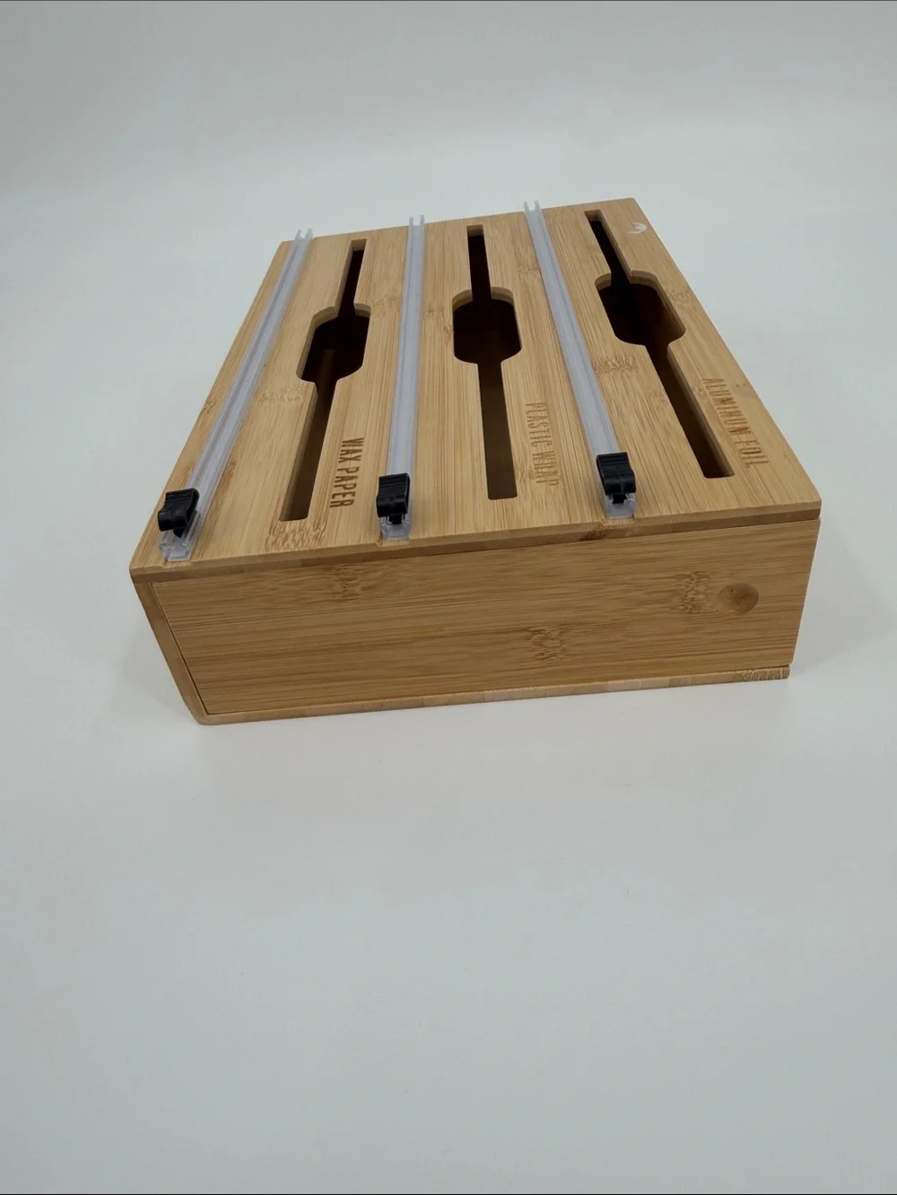 Core Bamboo Kitchen Wrap Dispenser - Natural